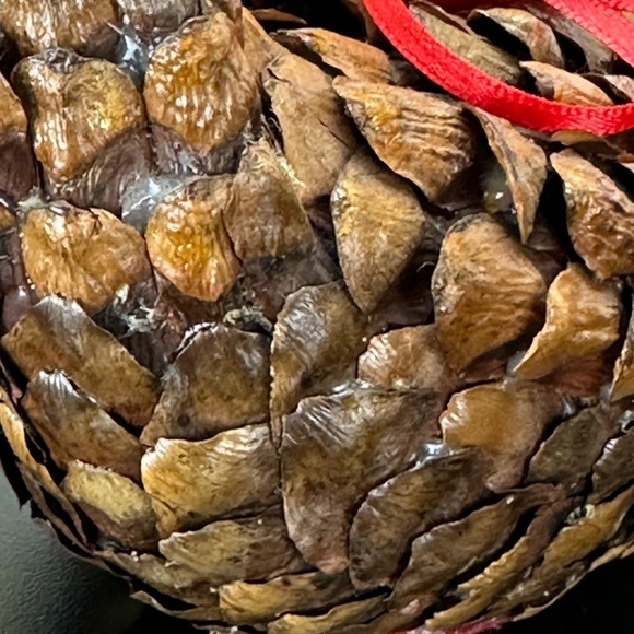 Vtg Handmade Decorative Pinecone Duck Figurine Rustic Folk Art Cabin Retro Lodge - Picture 10 of 15